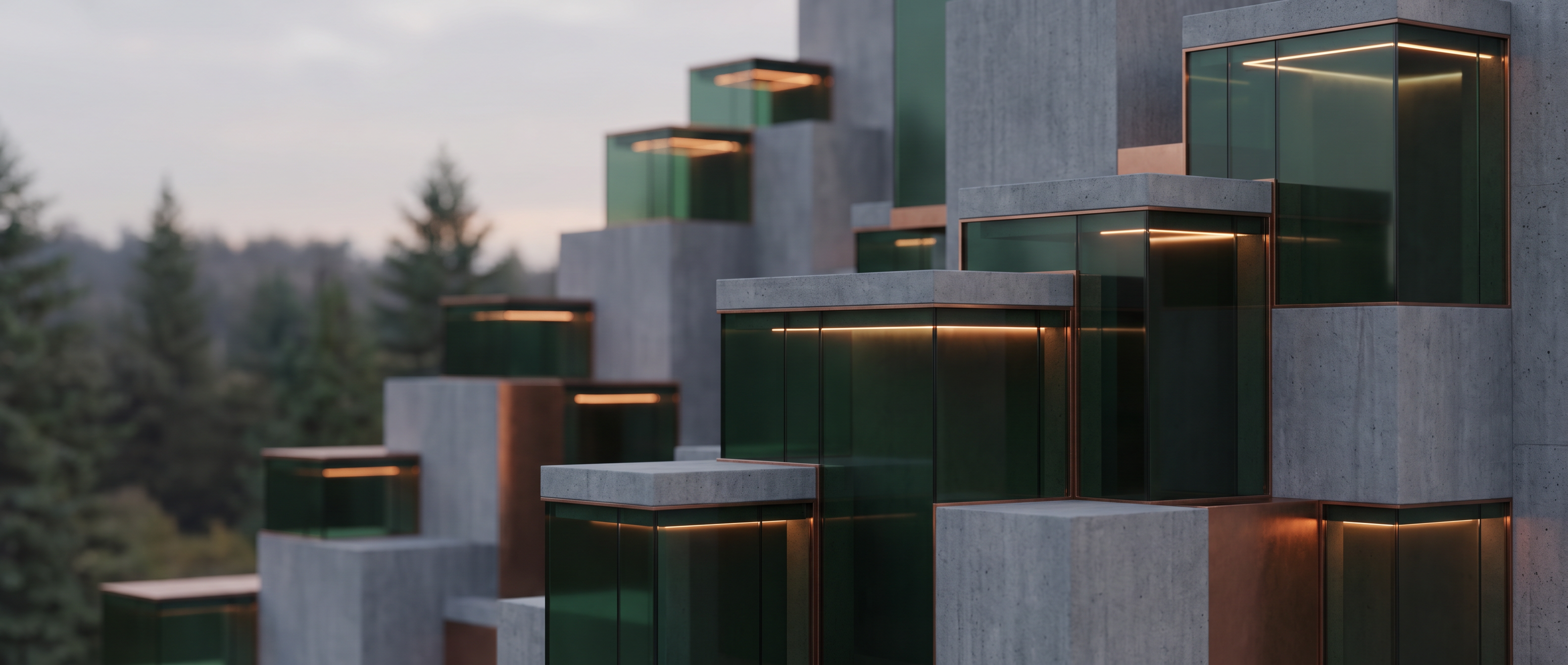 Abstrakte Architektur – Struktur und Ordnung